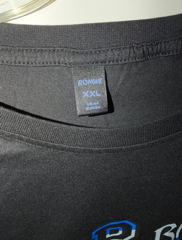 Shirt Black Size XXL - Image 2
