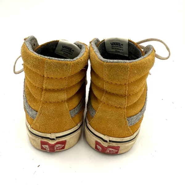 Vans Old Skool Women's Sneakers Mustard Suede High Top Sneakers Size 7.5M / W9 - Image 5