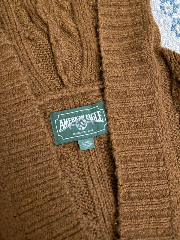 American Eagle Hooded Sweater Knit - Image 2