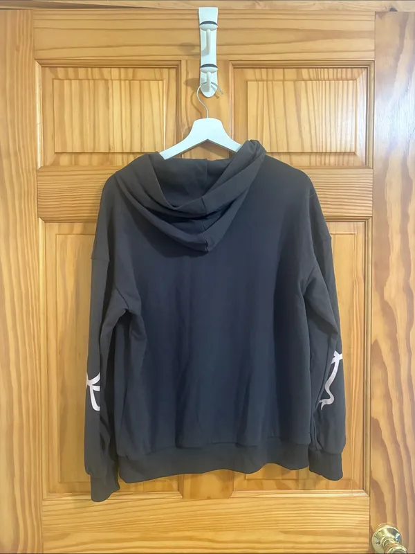 Boutique Brand Size Small Dark Grey Hooded Sweatshirt and Sweatpants Set NWT - Image 6