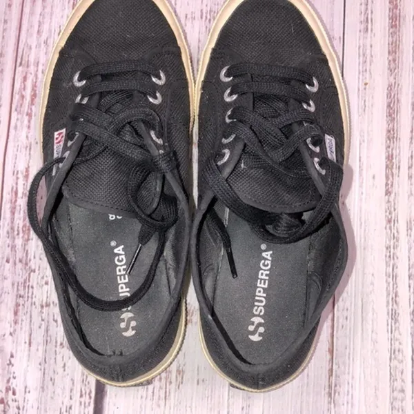 Super GA black sneakers size 38 - Image 2