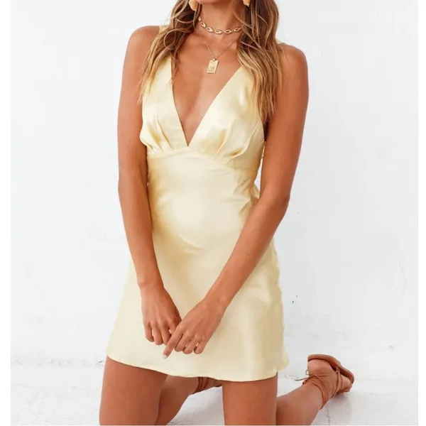 Hello-molly Women's Yellow Dress - Image 5