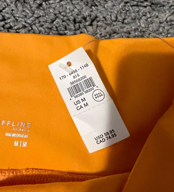 Aerie Orange Athletic Skirt - Image 5
