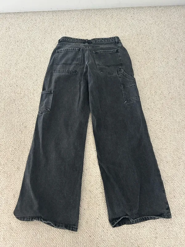 Edikted Carpenter Ayla Low-Rise Jeans - Image 2