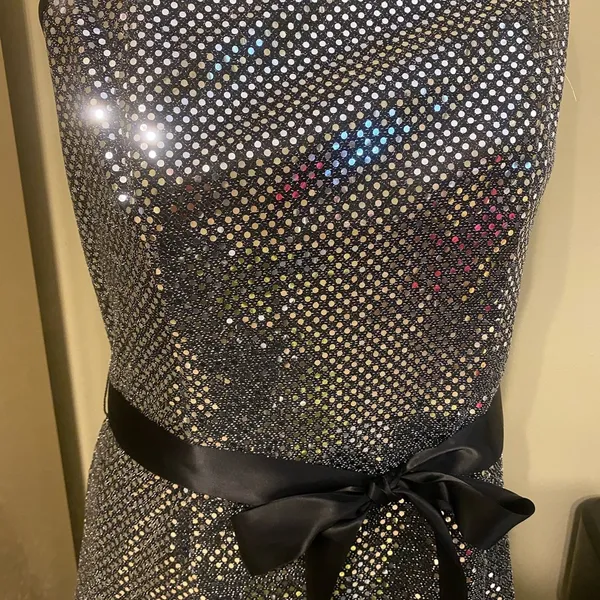 🛍Jessica Mcclintock Sequin Glittery Dress Size 11 - Image 3