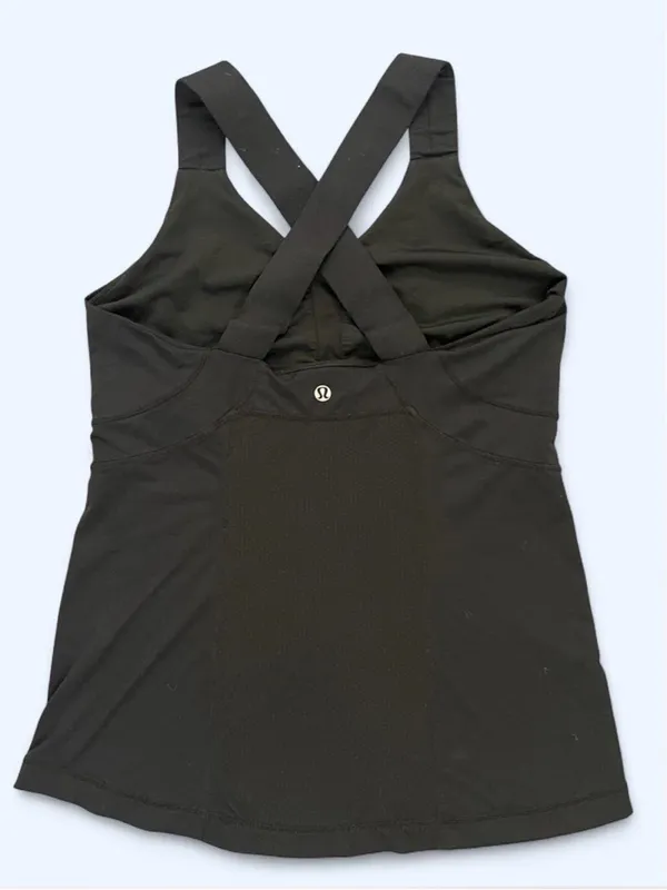 Lululemon Push your limits tank bra top black activewear yoga Pilates gym 10 - Image 6