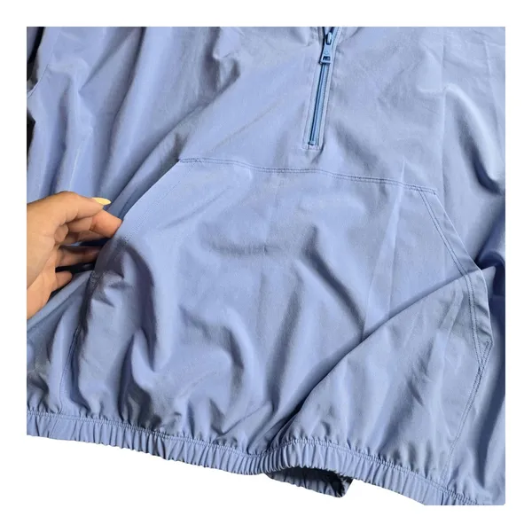 Beyond Yoga In Stride Half Zip Pullover in Flower Blue Size: XL - Image 2