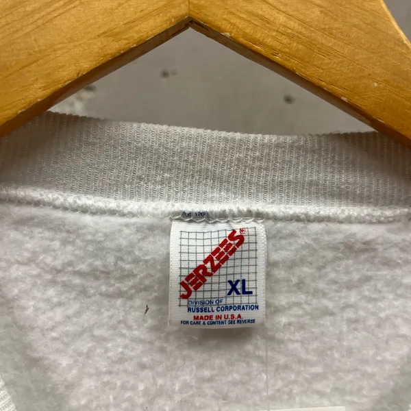 Vintage 1995 Racing USA Made World Of Wheels Atlanta Georgia Racing Sweatshirt - Image 3