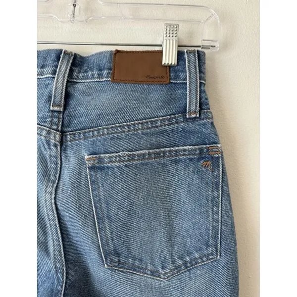 Madewell The Perfect Vintage Jeans Cormie Wash Button Fly High Waist Size 23 - Image 7