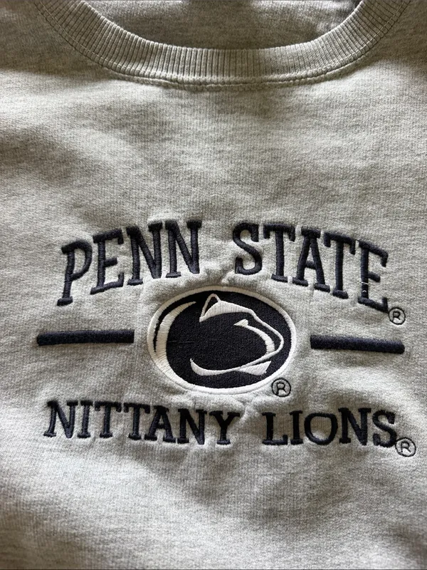 Vintage PSU Crewneck Silver Size L - Image 4