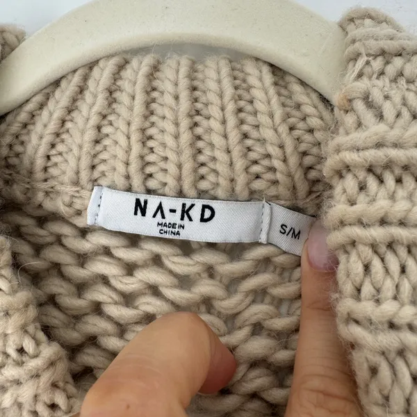Na-KD Chunky Knit Sweater Vest - Image 3