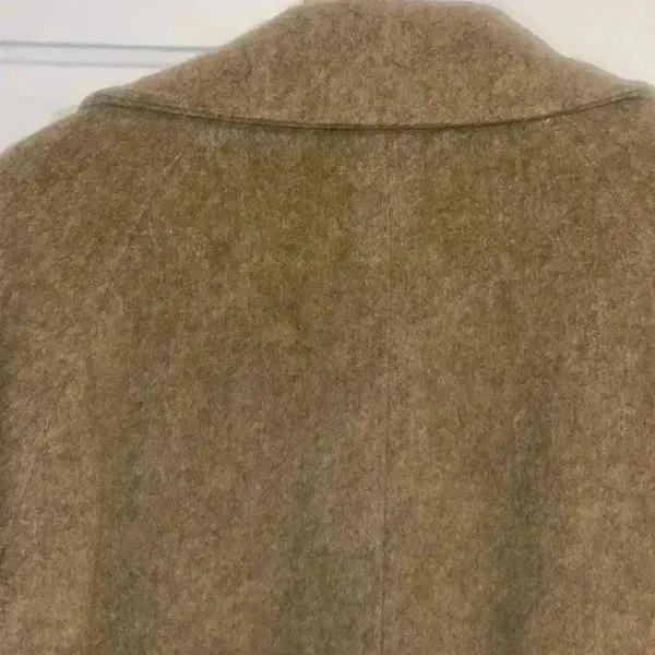Vintage M Linman wool Burberry pattern Coat Brown - Image 11