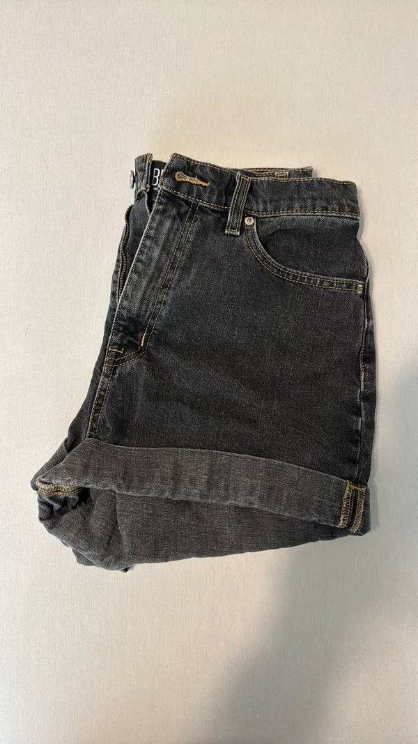 BDG Black Jean Shorts Urban Outfitters - Image 3