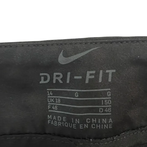 Nike Dri-FIT Solid Performance Golf Tennis Skort Black Athletic Pockets Size 14 - Image 7