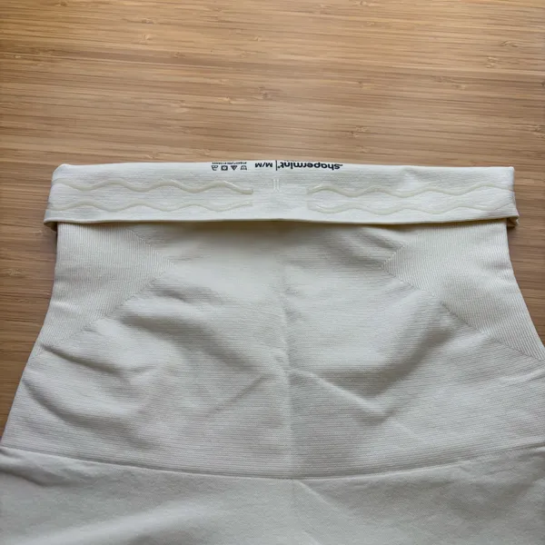 Shapermint Beige Chai Medium High Waisted Shaper Boyshort 18437 Shapewear Light - Image 8
