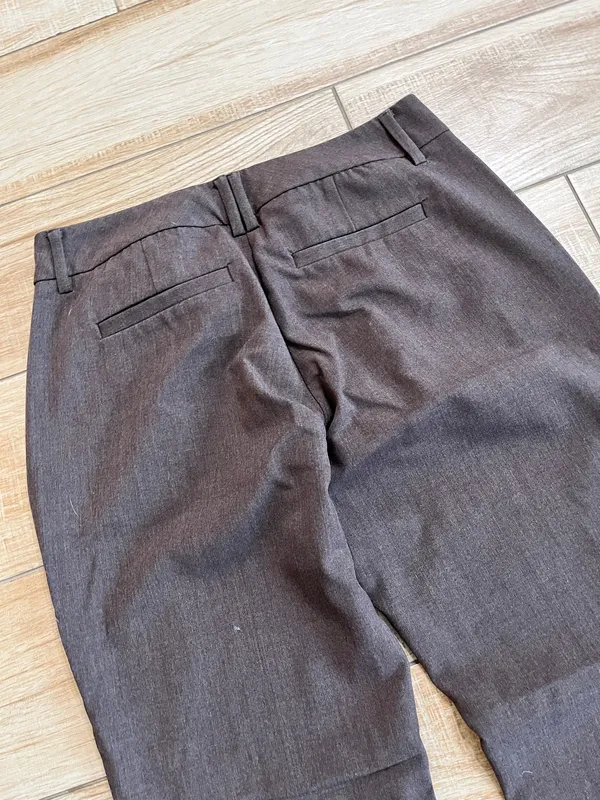 Womens New York & Company Brown Dress Pants - 2 Petite - Image 5