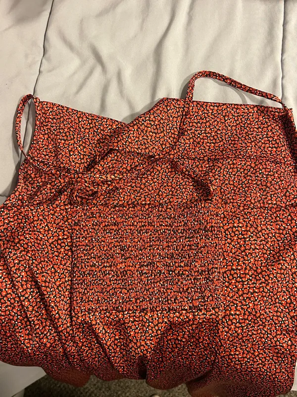 Slip Dress Red - Image 2