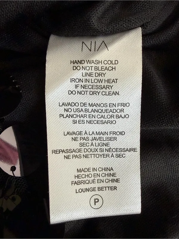 NIA Black Sequin Disco Party Festival High Rise Shorts Medium - Image 7