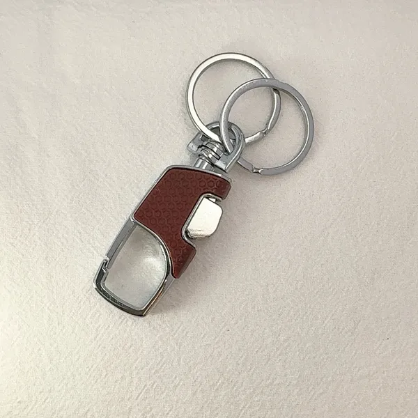 Car Keychain Carabiner Keychain for Men Women Double Key Rings - Image 2