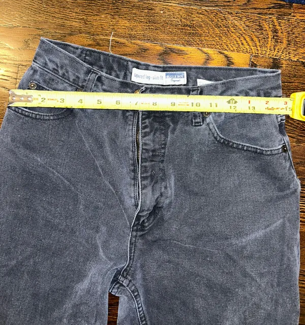 Bugle Boy Slim Fit Black Jeans, size 8R 28” inseam - Image 6