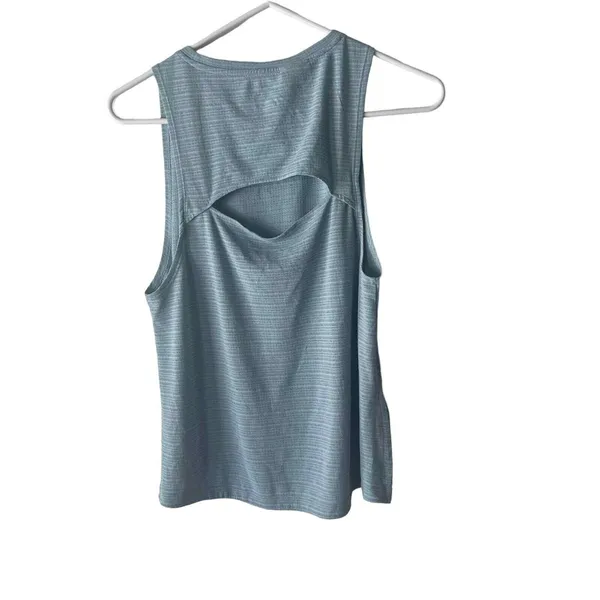Adidas Size Small Light Blue Clima‎ Chill Tank Top Open Back - Image 4