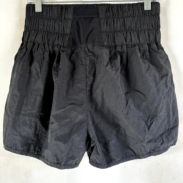 Free People Movement The Way Home Shorts Pocket Smocked Warm-Up High Black L - Image 7