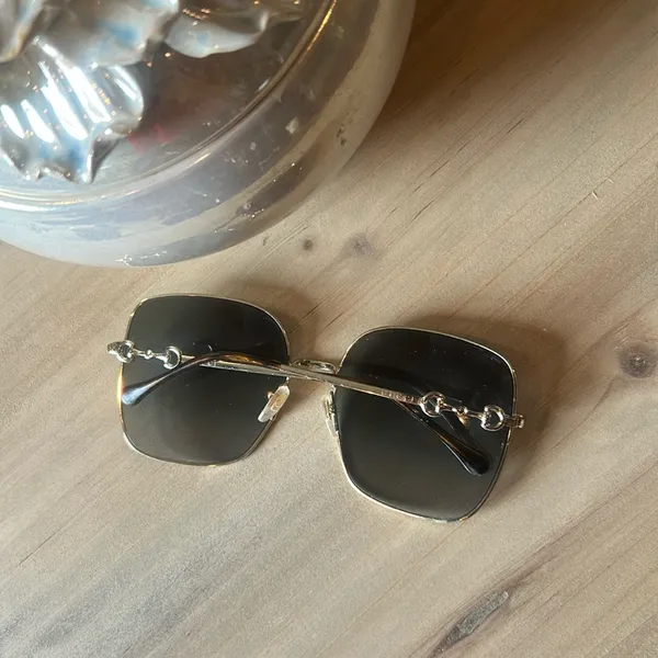 Gucci Horsebit Square-Framed Sunglasses - Image 7