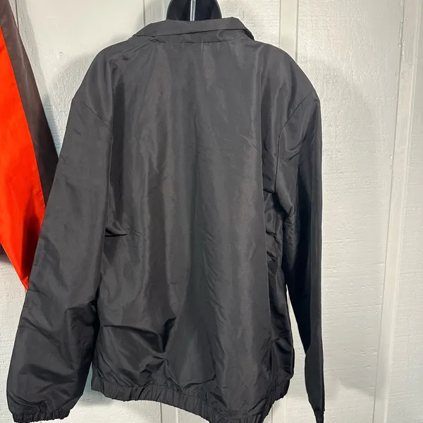 NFL Carolina Panthers Blue and Black Full Zip Windbreaker Size XL NWOT - Image 5