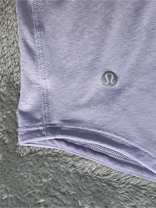 Lululemon lightweight split back training tank top lavender frost yoga Pilates - Image 9