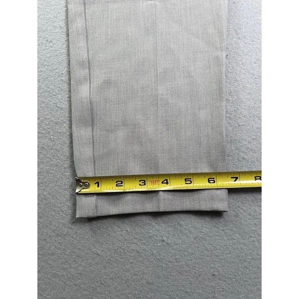 Halara Mid Rise Pocket Casual Tapered Pants Ankle Length‎ Light Gray Small - Image 4