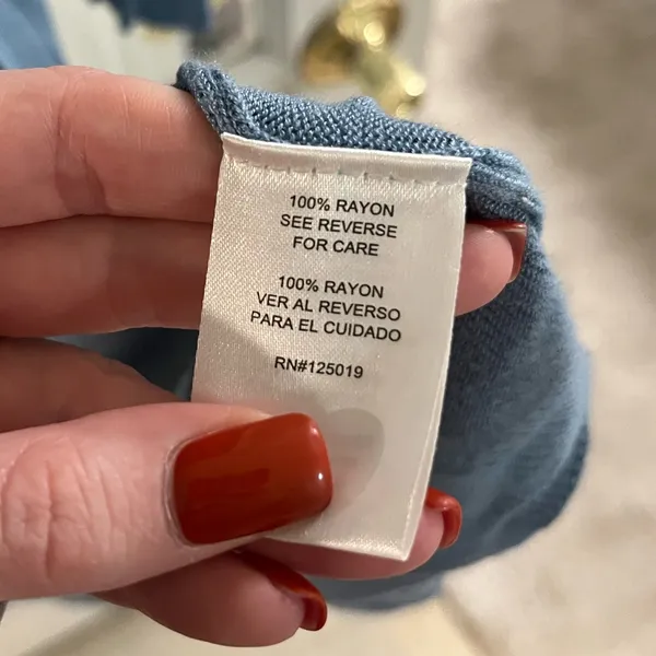 Joseph A. Light Blue Cardigan Duster - Image 4