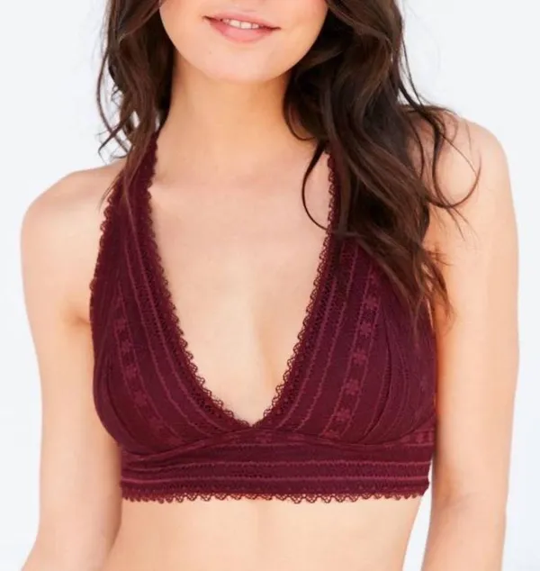 Strappy Back Halter Bra - Image 2