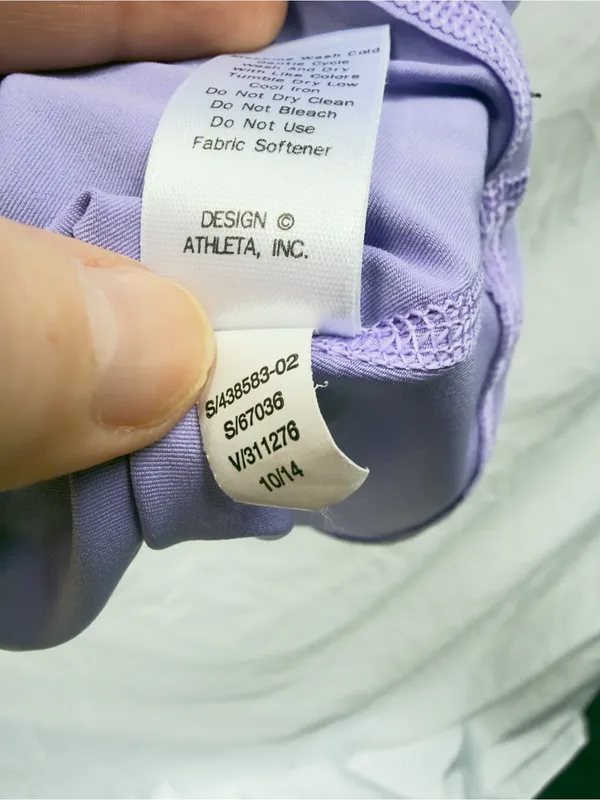 Athleta Exhilaration Racerback Tank Top Lavender Size Large, NWOT - Image 8