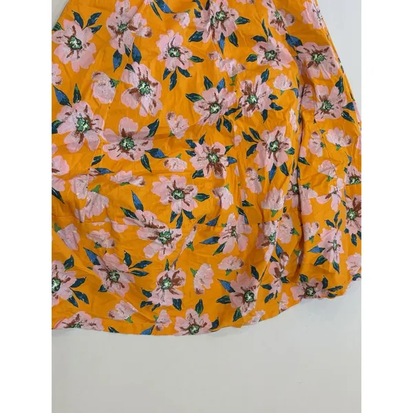 Free People Yellow Floral Maxi Dress - Image 7
