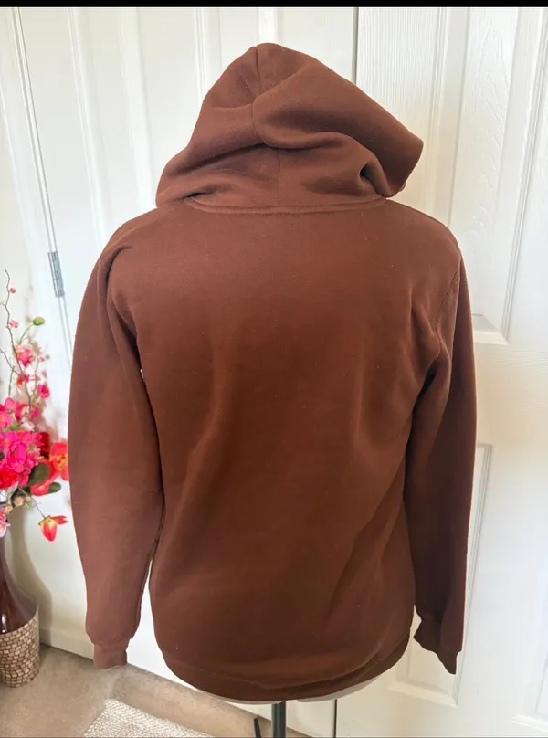 Alpinestars pullover hoodie in a brown color. - Image 2