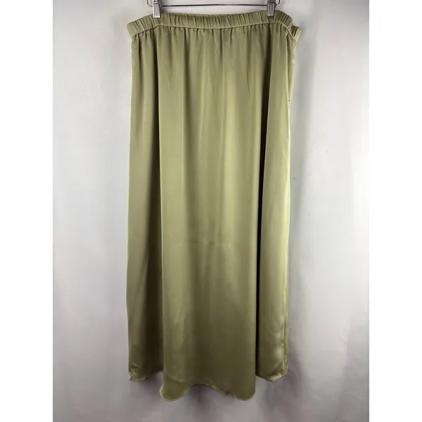 Women’s Studio Untold Size 16/18 Pale Green Hi-Low Skirt - Image 3