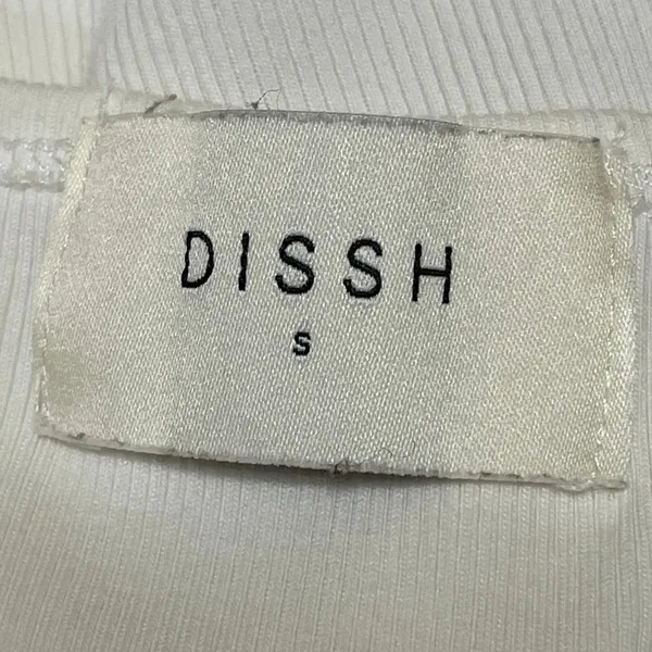 Dissh Women's White Ivory Ribbed Knit Scoop Neck Sleeveless Tank Top Size S - Image 4