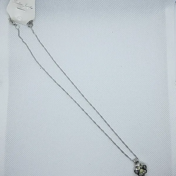 NWT Fashion Jewelry Paw Print Necklace - Image 4