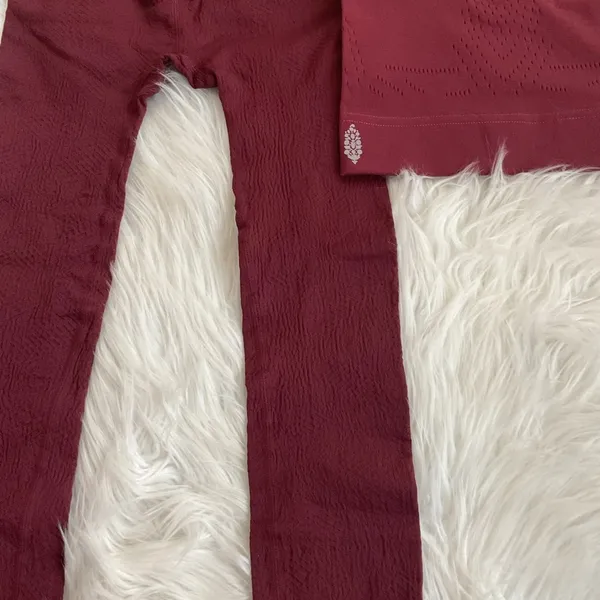 Free People SET WINE RED - Image 4