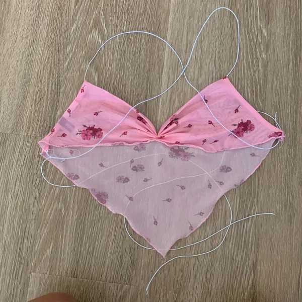 Pink Crop Shein Top - Image 2