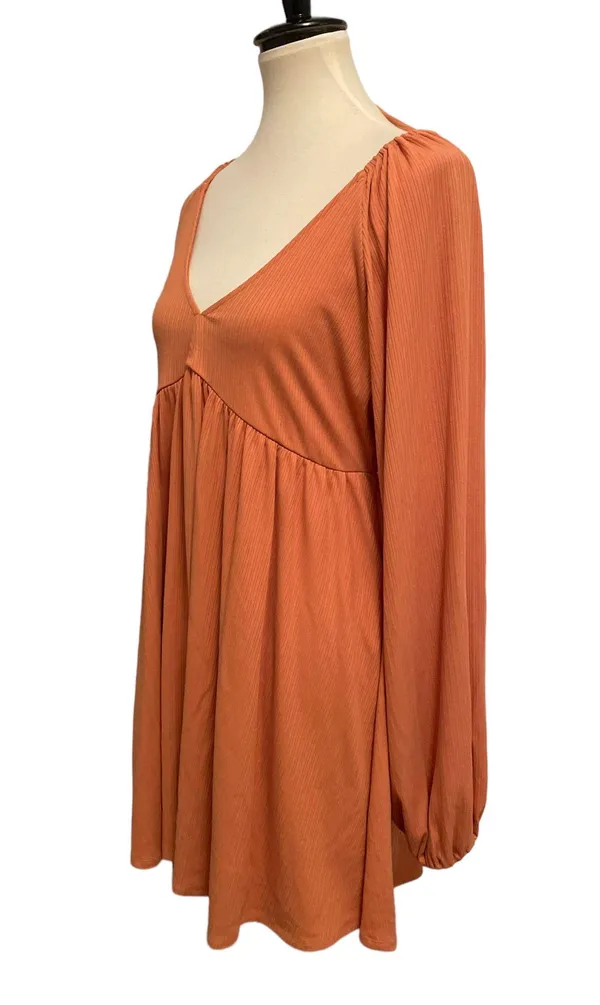Giorgia Dress In Ginger - Image 6