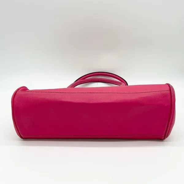 Anne Klein Satchel Shoulder‎ Bag Girly Pink Satchel Y2K Polished Elle Coquette - Image 7