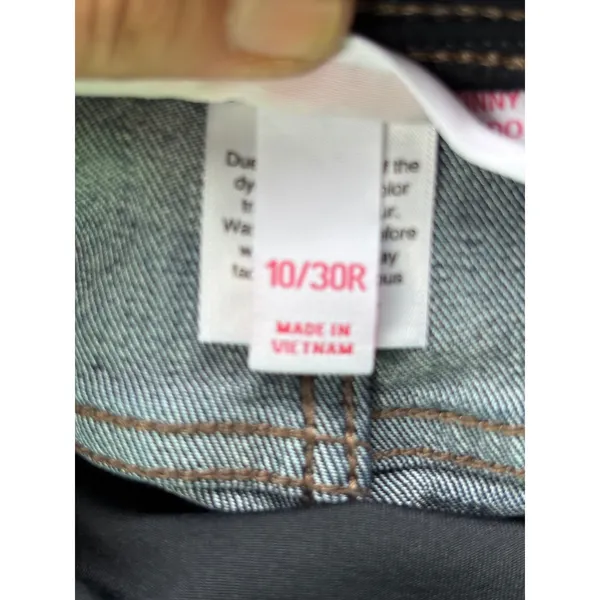 Isabel Maternity by Ingrid & Isabel Skinny Jeans Dark Wash Full Belly Panel S - Image 11
