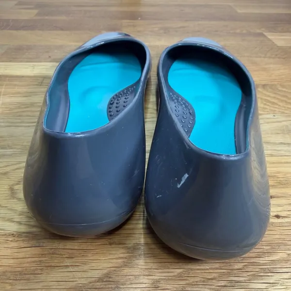 Oka.B Jelly Taylor Ballet Flats Shoes Women's 9 Gray Comfort Slip On Round Toe - Image 10