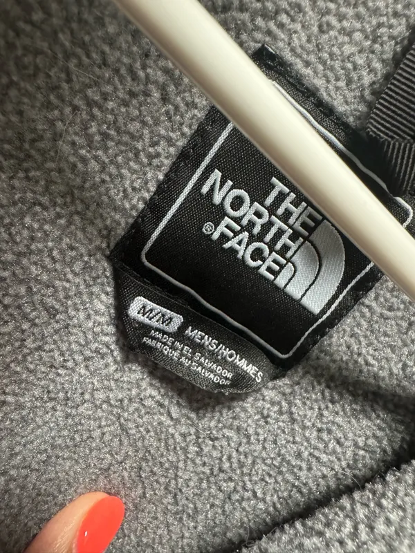 The North Face Gray + Black Fleece  - Image 3