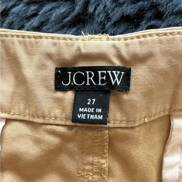 J. Crew women’s Sailor Heritage brown beige Chino Pant size 27 - Image 3
