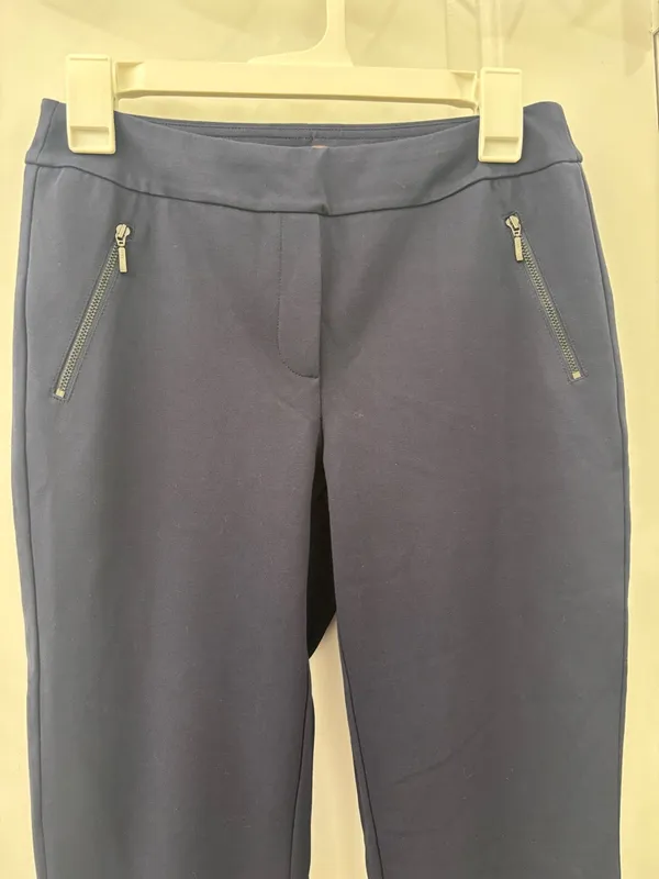 J McLaughlin navy work pants trousers Blue Size 2 - Image 2
