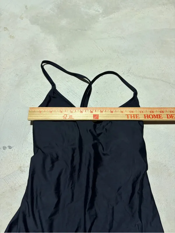 Aerie Classic Black One-Piece Swimsuit full coverage m long - Image 2