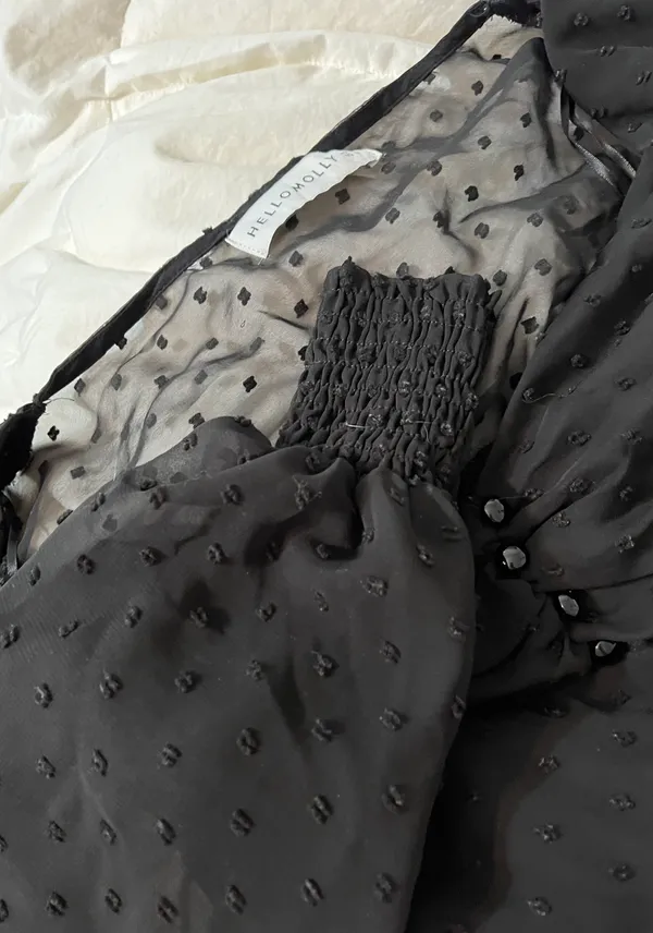 Hello Molly Black Long Sleeve Top - Image 6