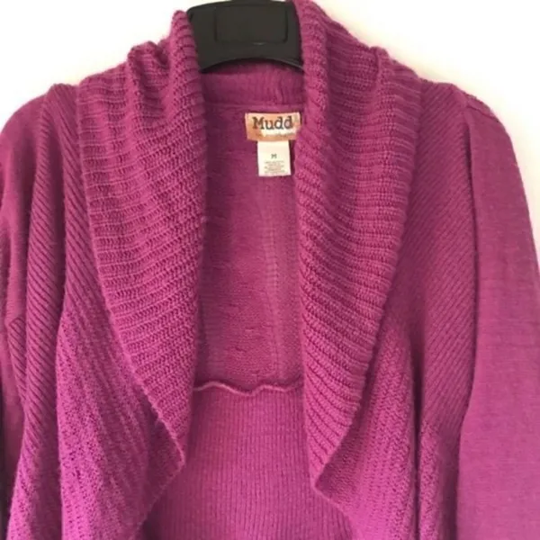 Mudd *30of3* Very‎ Soft Cardigan. Beautiful color. Medium. - Image 6